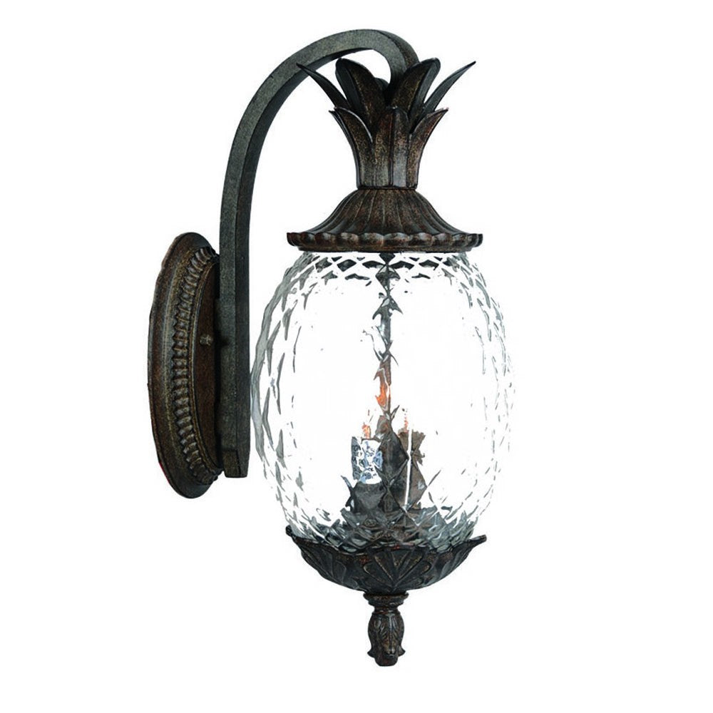 Lanai 3-Light Black Coral Wall Sconce