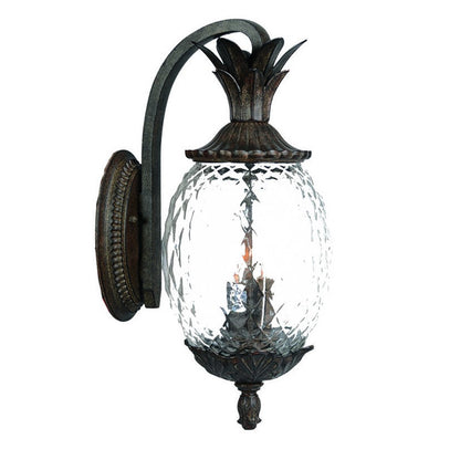 Lanai 3-Light Black Coral Wall Sconce