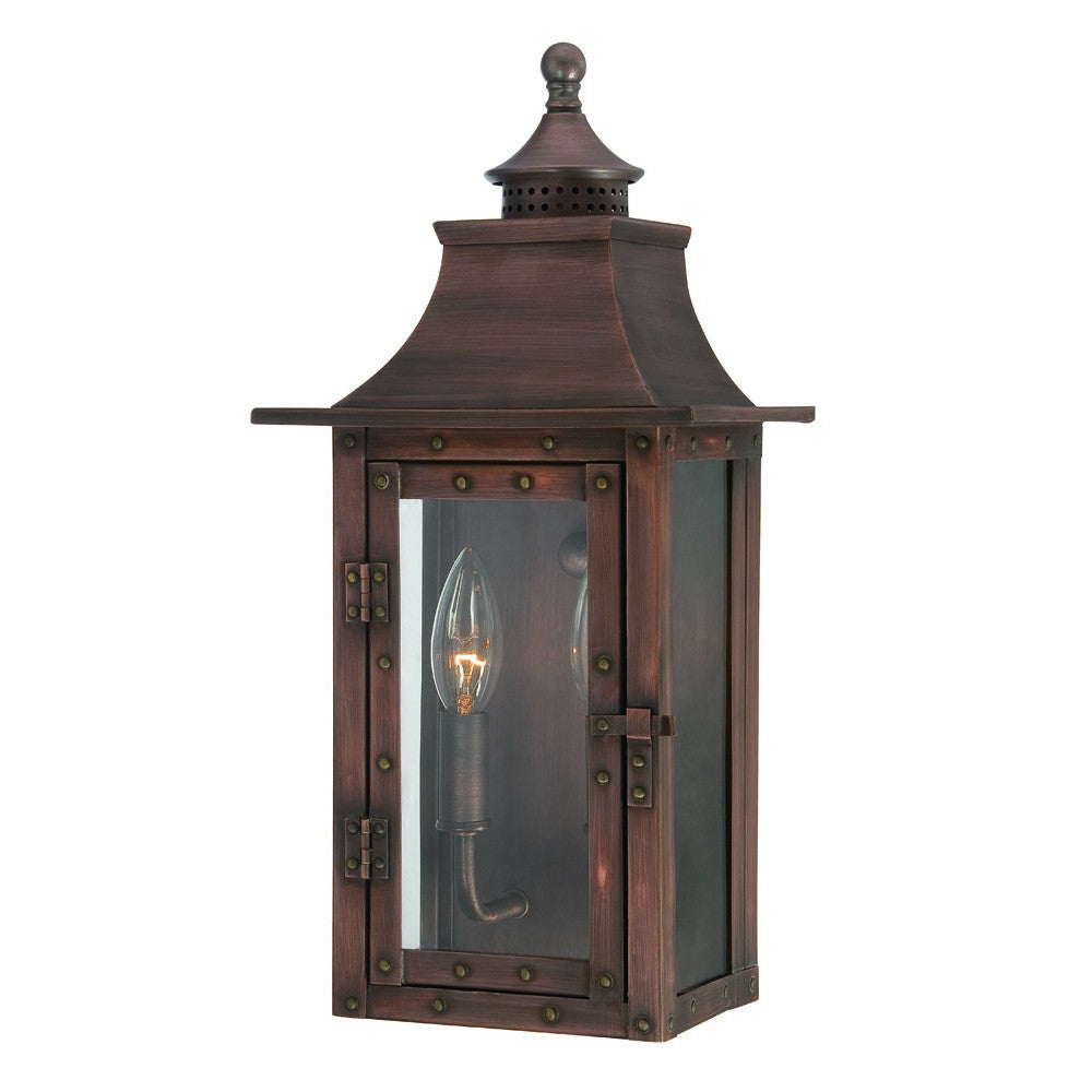 St. Charles 2-Light Acopper Patina Wall Sconce