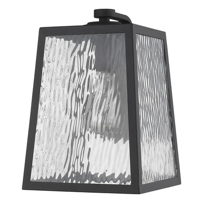 Hirche 1-Light Matte Black Wall Sconce