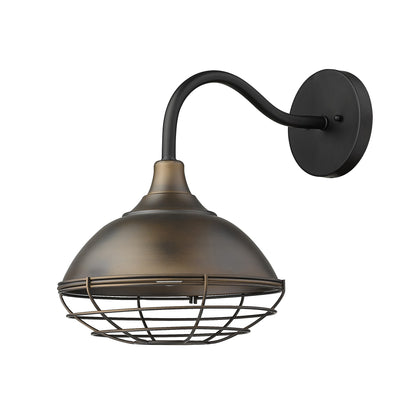 Afton 1-Light Oil-Rubbed Bronze Wall Sconce
