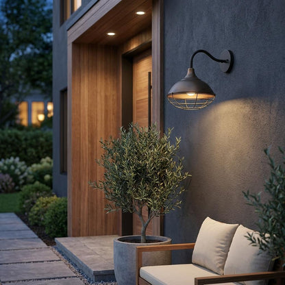 Afton 1-Light Oil-Rubbed Bronze Wall Light