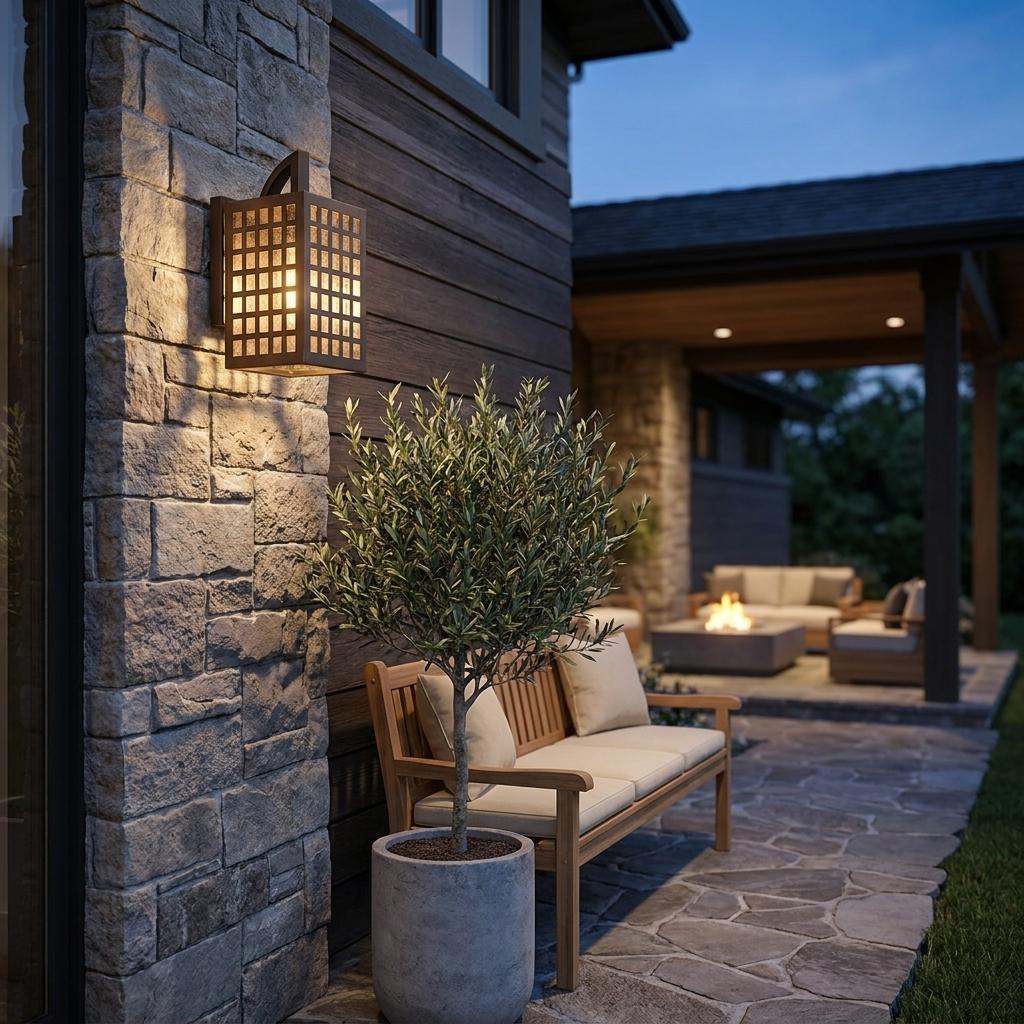 Letzel 1-Light Oil-Rubbed Bronze Wall Light