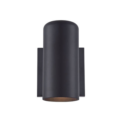 Minimalist Matte Black Wall Sconce