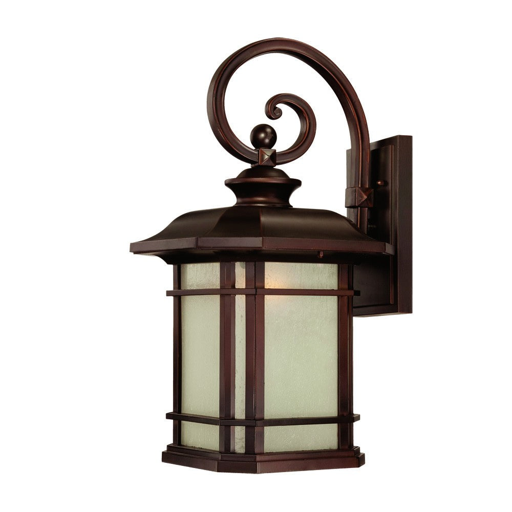 Somerset 1-Light Architectural Bronze Wall Sconce