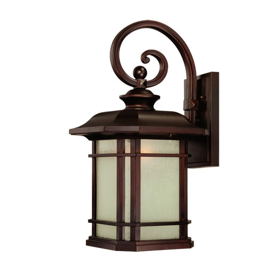 Somerset 1-Light Architectural Bronze Wall Sconce