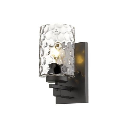 Bronze & PebbGlass Wall Sconce
