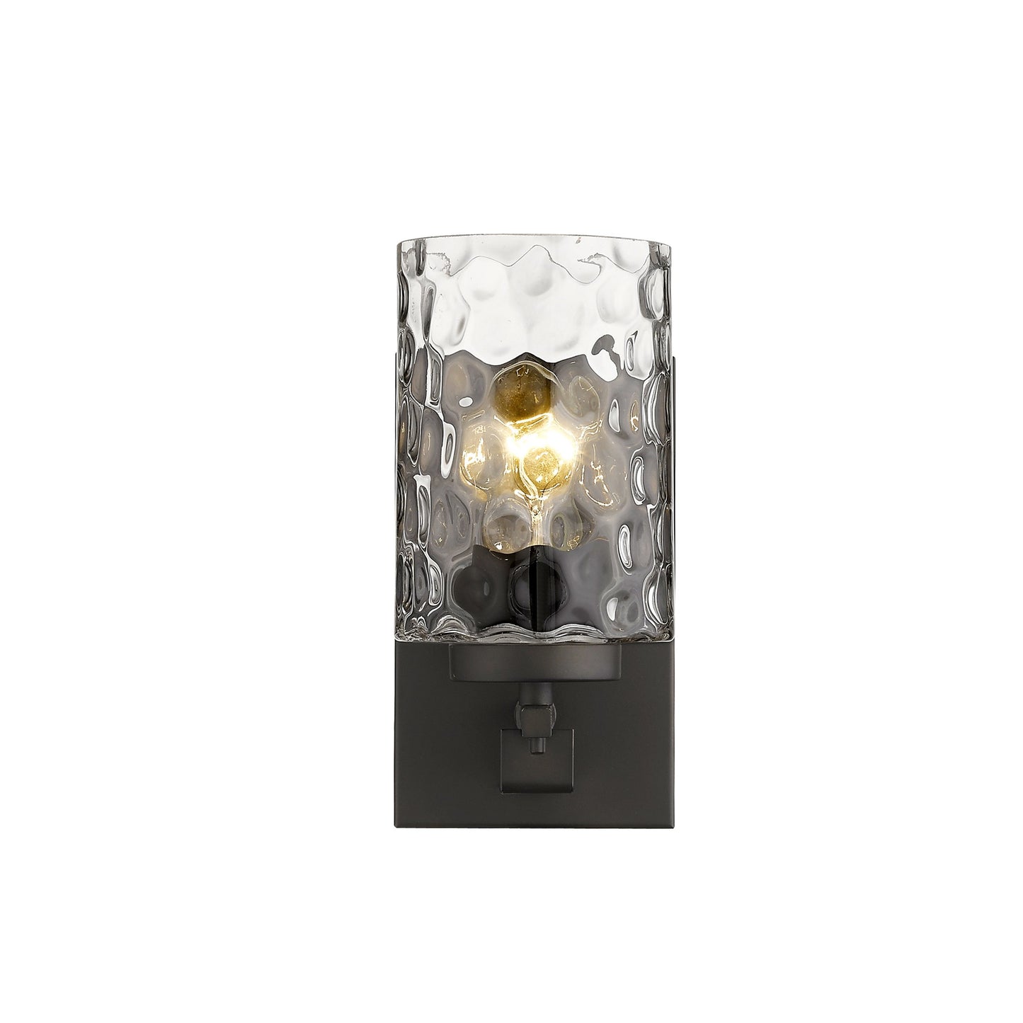 Bronze & PebbGlass Wall Sconce