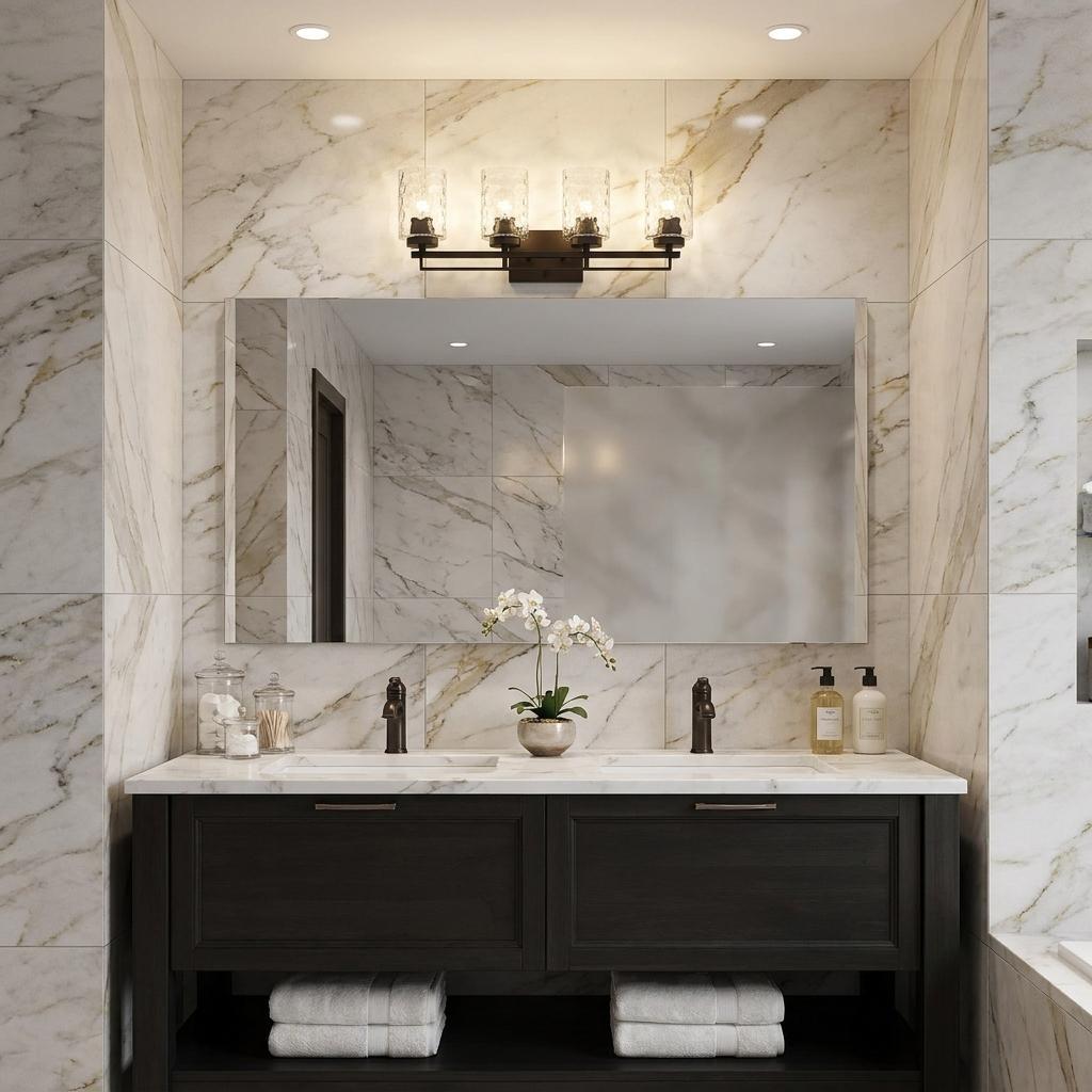 Livvy 4-Light Oil-Rubbed Bronze Vanity
