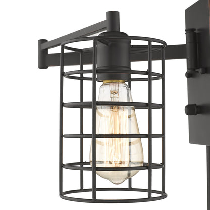 Industrial Bronze Wall Sconce