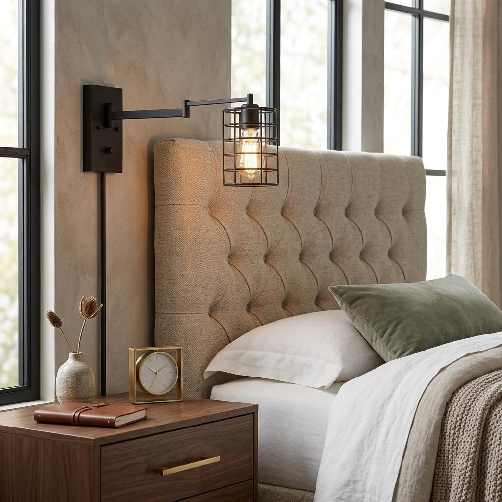 Industrial Bronze Wall Sconce