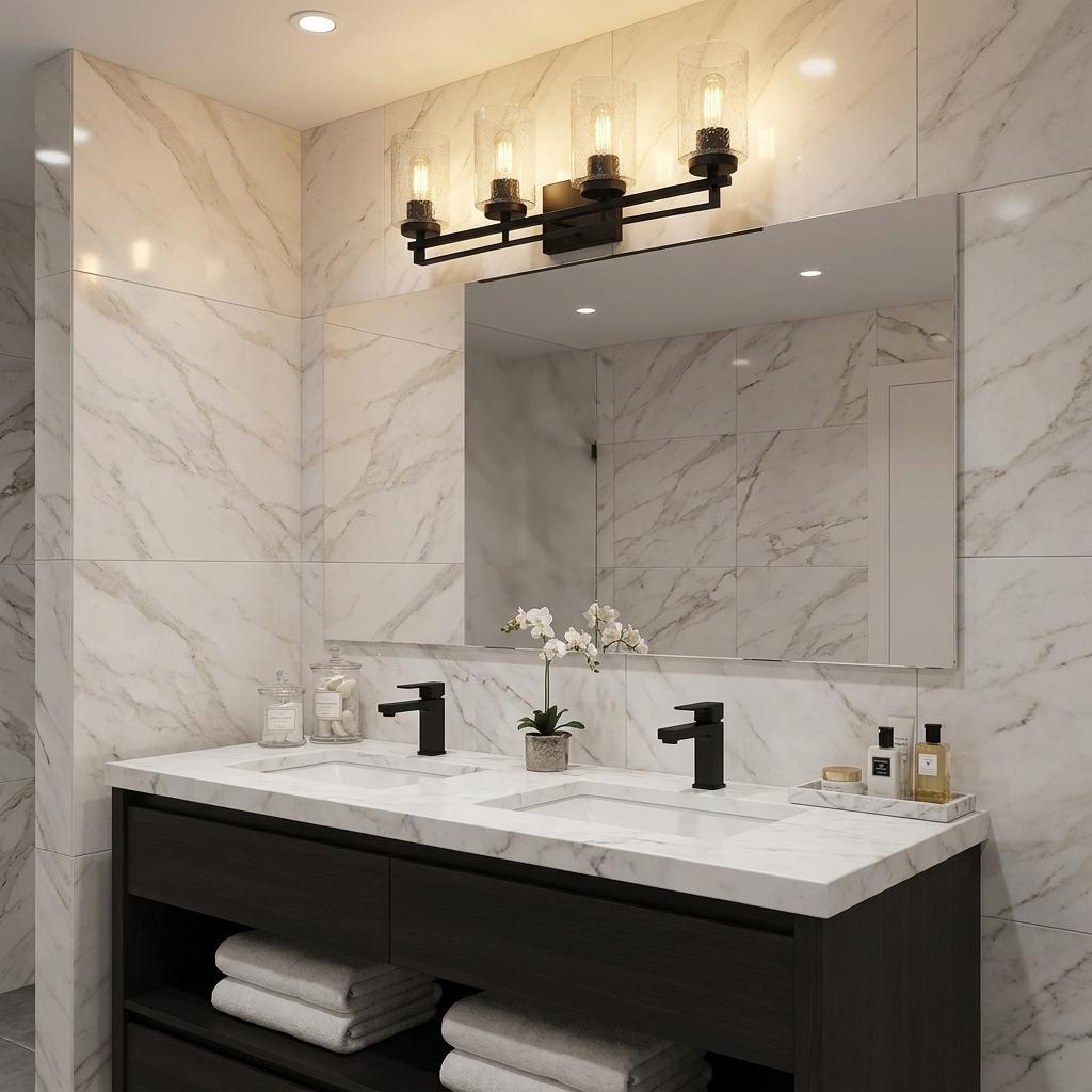 Orella 4-Light Oil-Rubbed Bronze Vanity