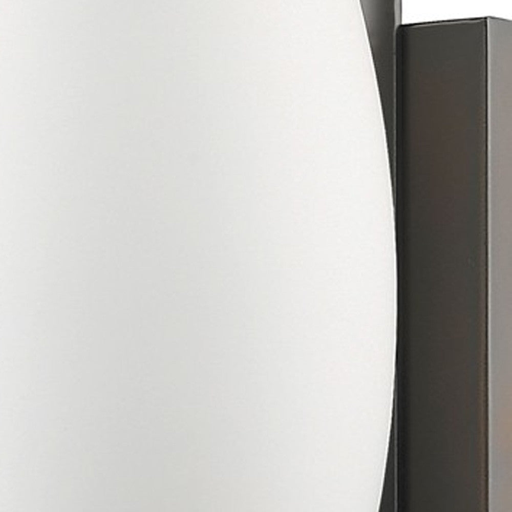 Geometric Bronze Wall Sconce