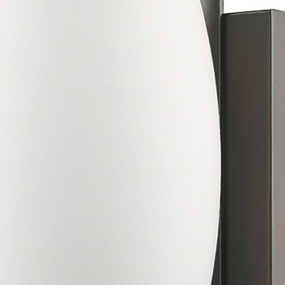 Geometric Bronze Wall Sconce