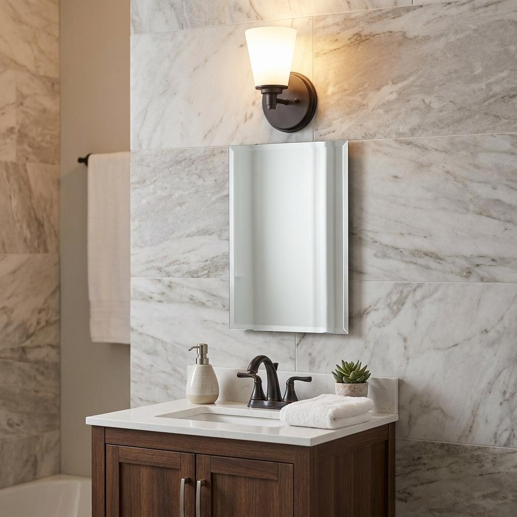 Bronze Wall Light
