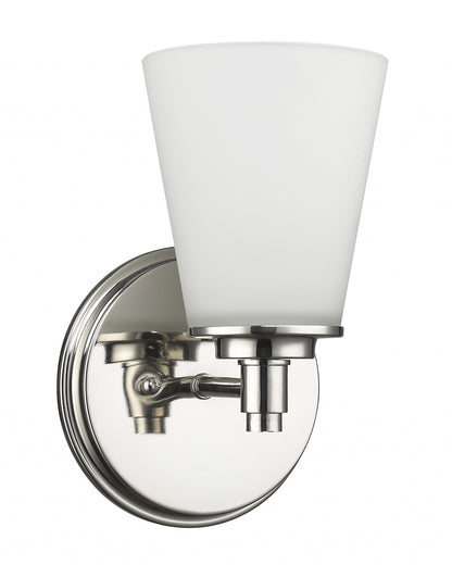 Silver Wall Light