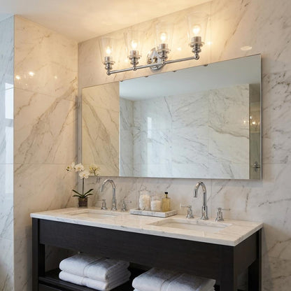 Ceil 4-Light Chrome Vanity