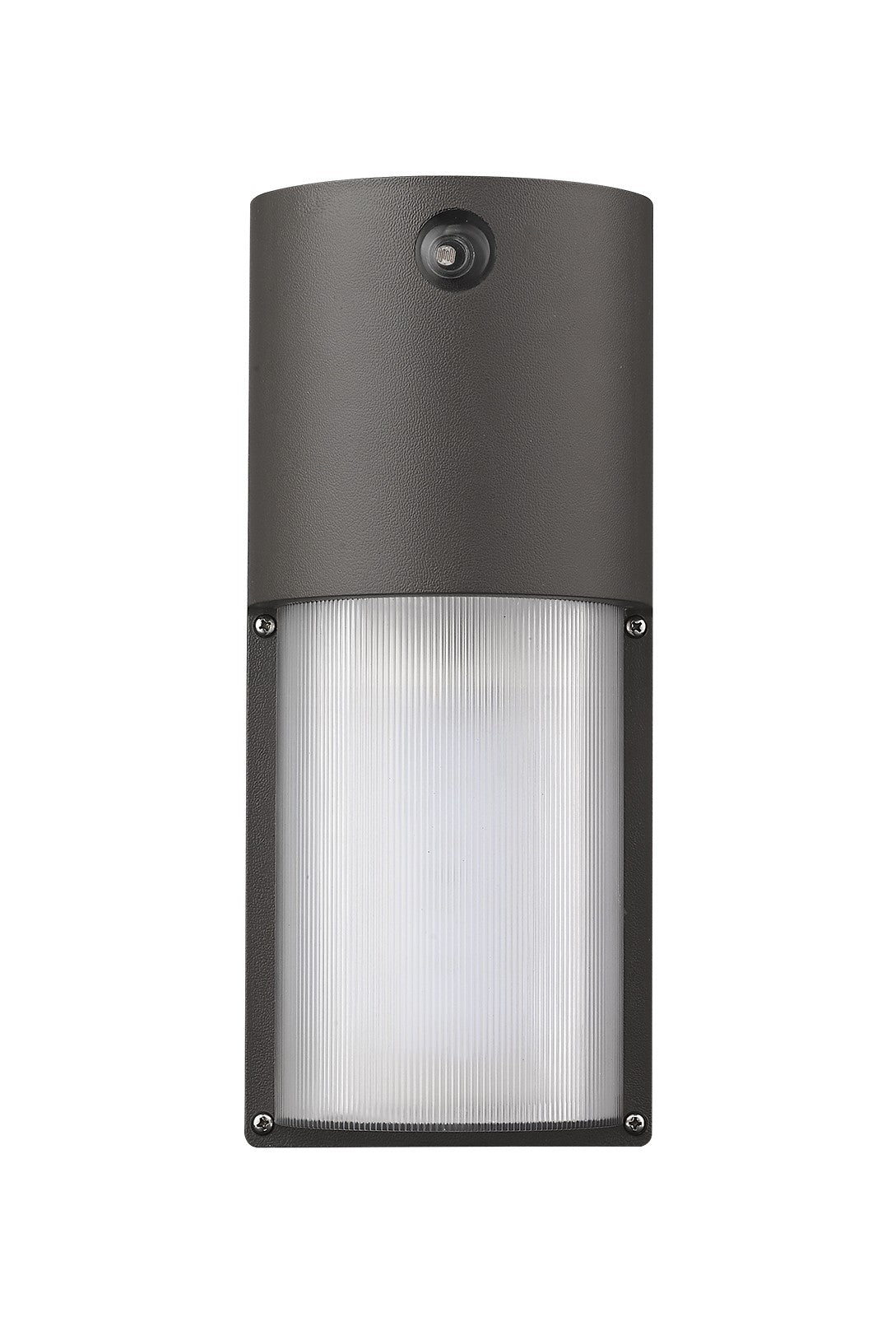 120-277V Bronze Integrated Wall Pack w/ Photocell