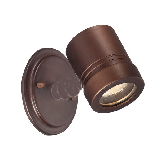 Antique Bronze Wall Spotlight