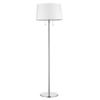 Chrome Floor Lamp w/ Shade