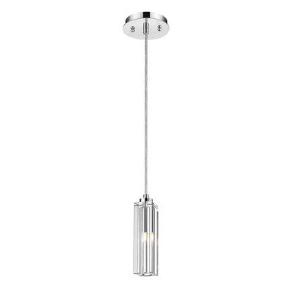 Solo 1-Light Chrome Pendant