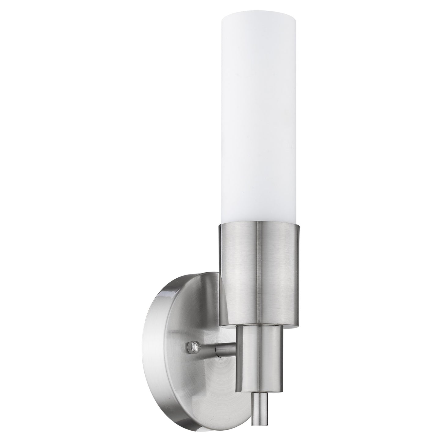 Silver Narrow Wall Light