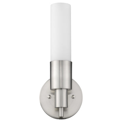 Silver Narrow Wall Light