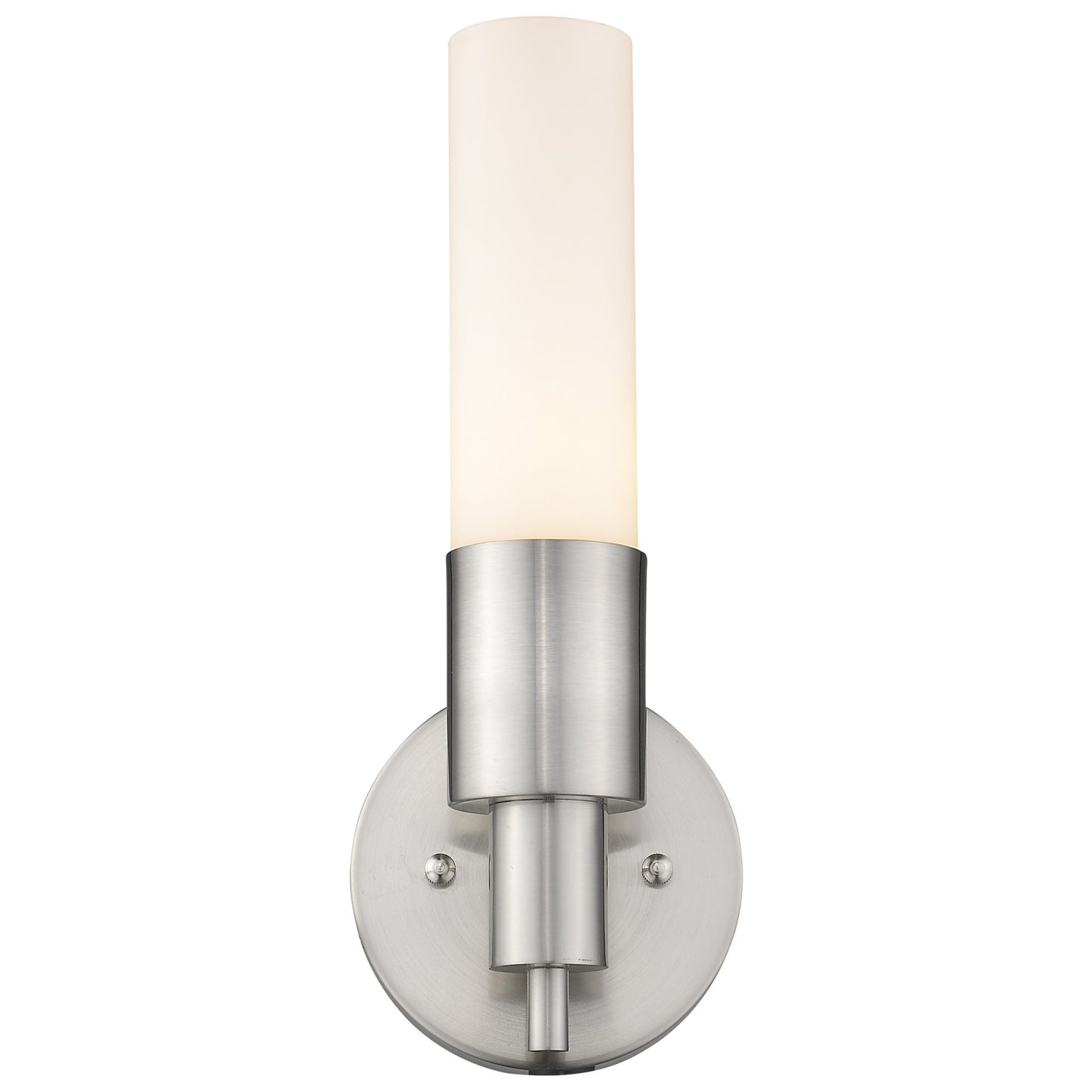 Silver Narrow Wall Light