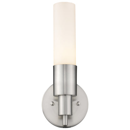 Silver Narrow Wall Light
