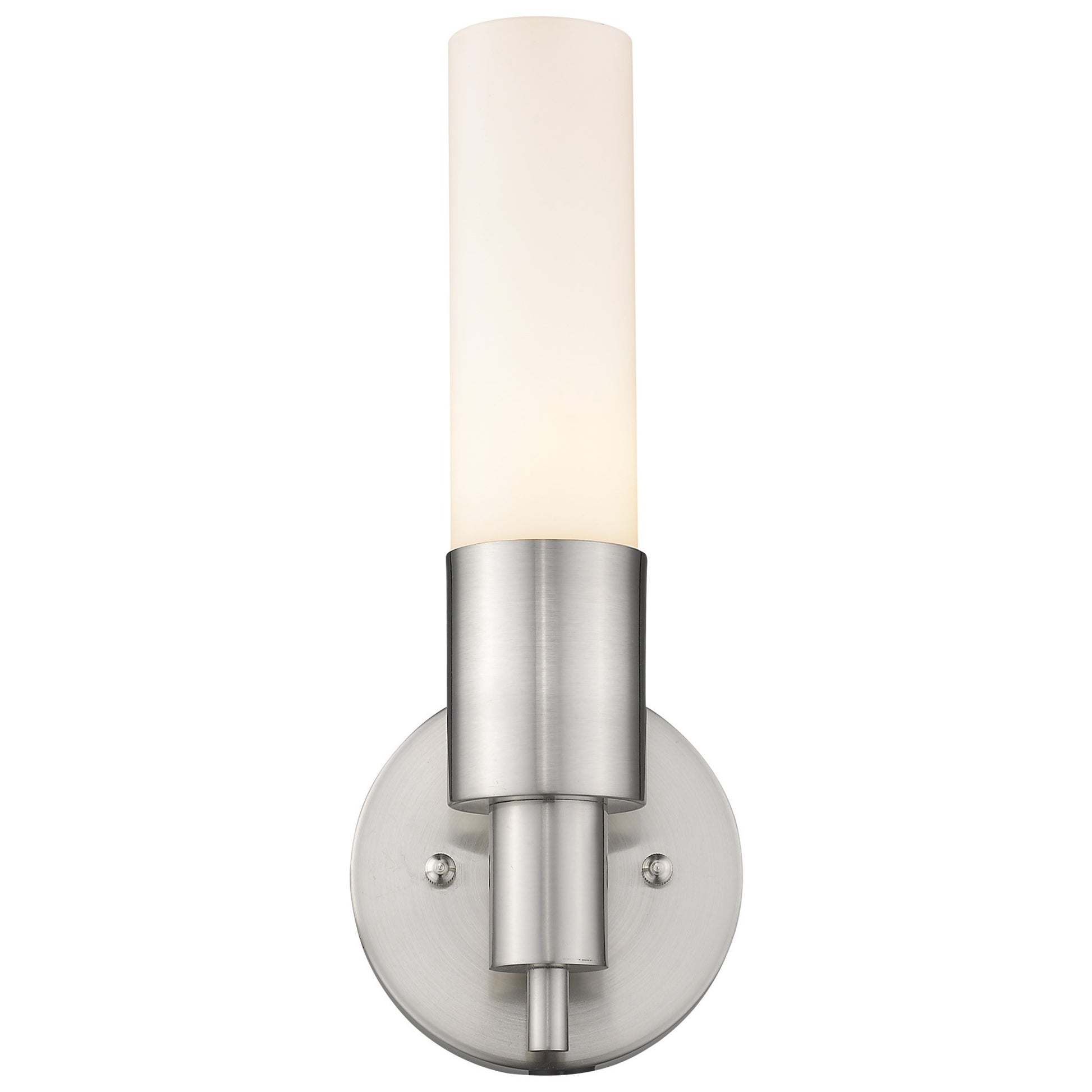 Silver Narrow Wall Light