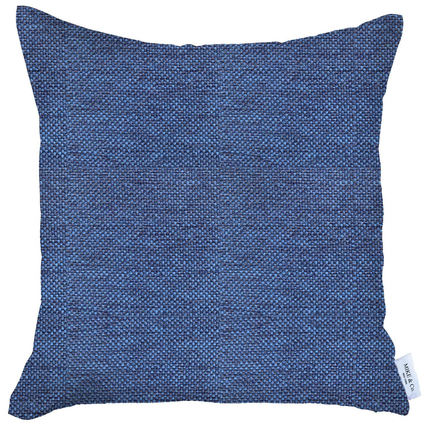 Blue Modern Textured Pillow