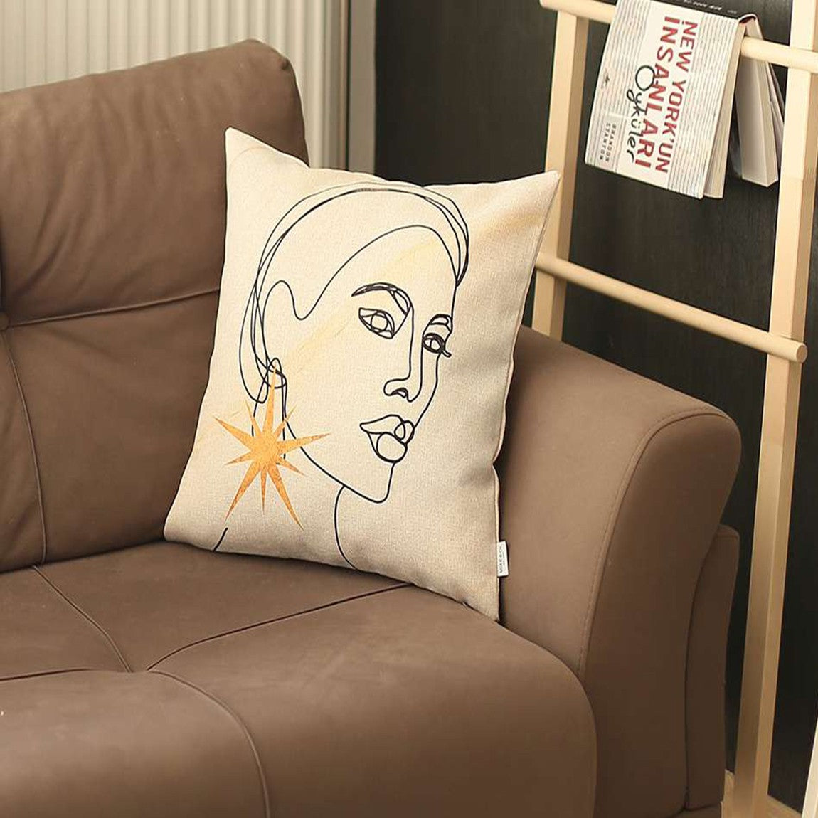 Beige Pillow