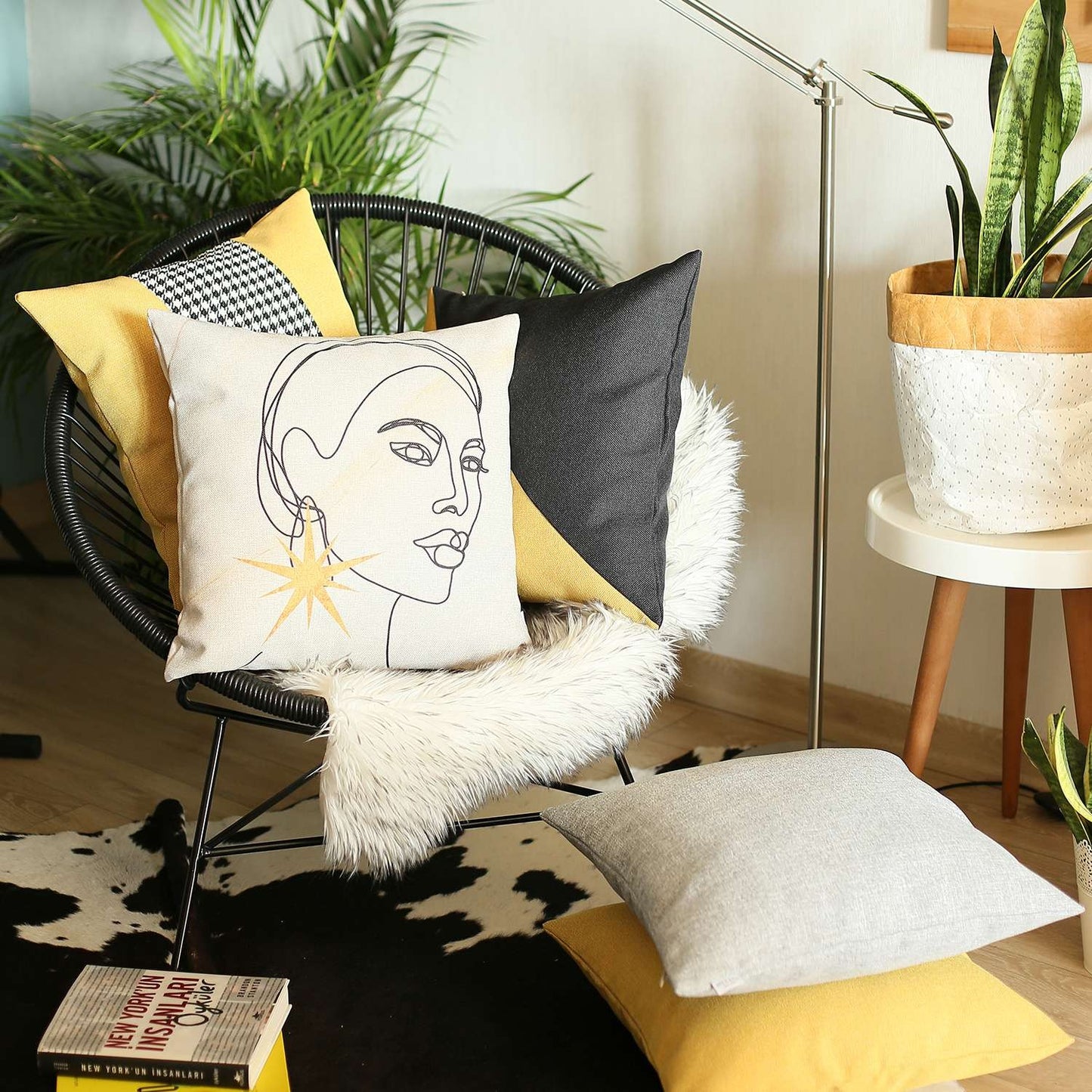 Beige Pillow