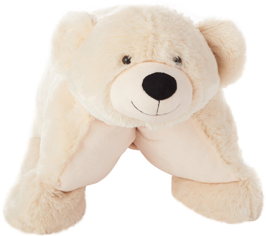 Ivory Bear Pillow