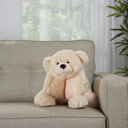 Ivory Bear Pillow