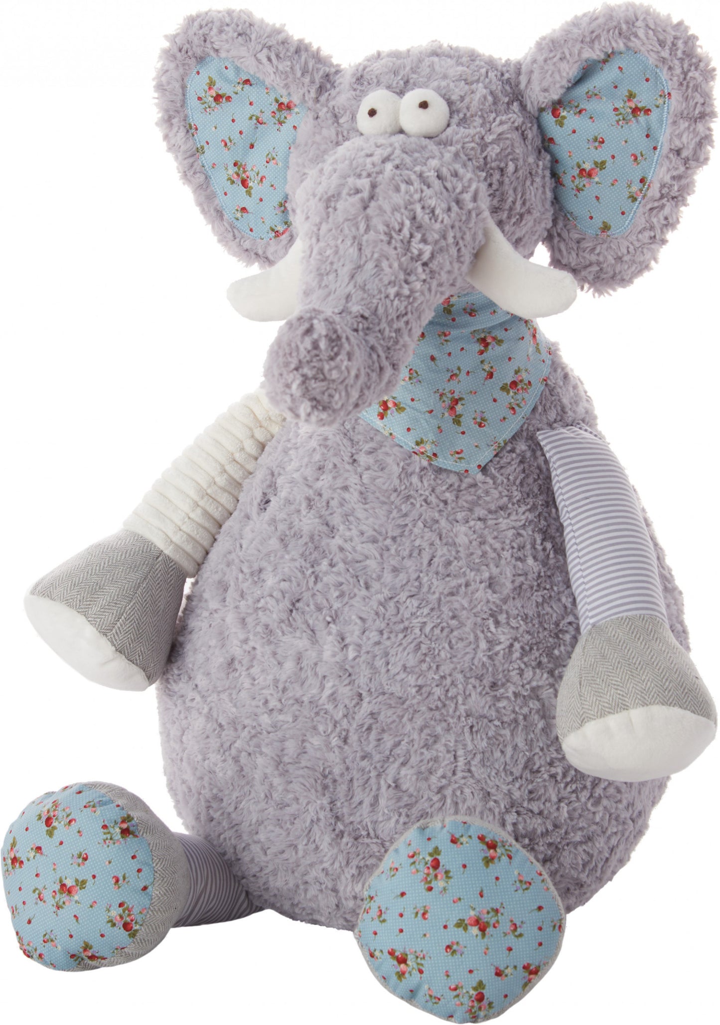 Gray Elephant Pillow