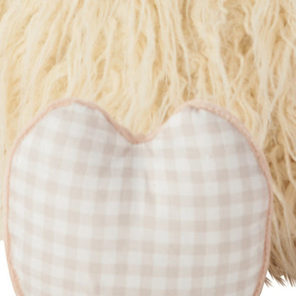 Ivory Lamb Pillow