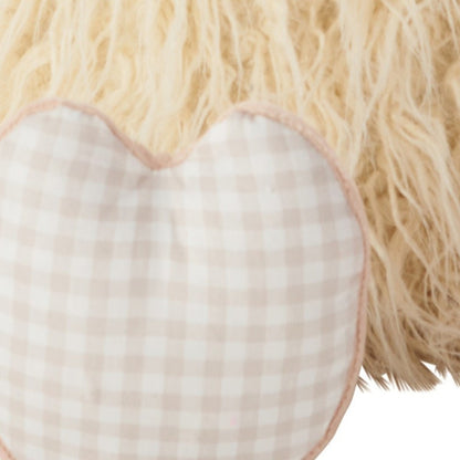 Ivory Lamb Pillow