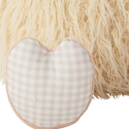 Ivory Lamb Pillow