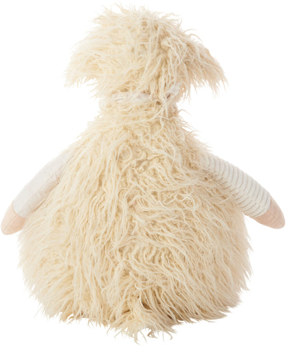 Ivory Lamb Pillow