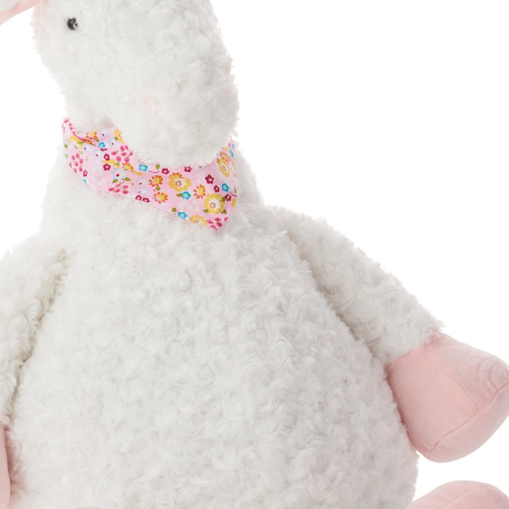 Ivory Unicorn Pillow