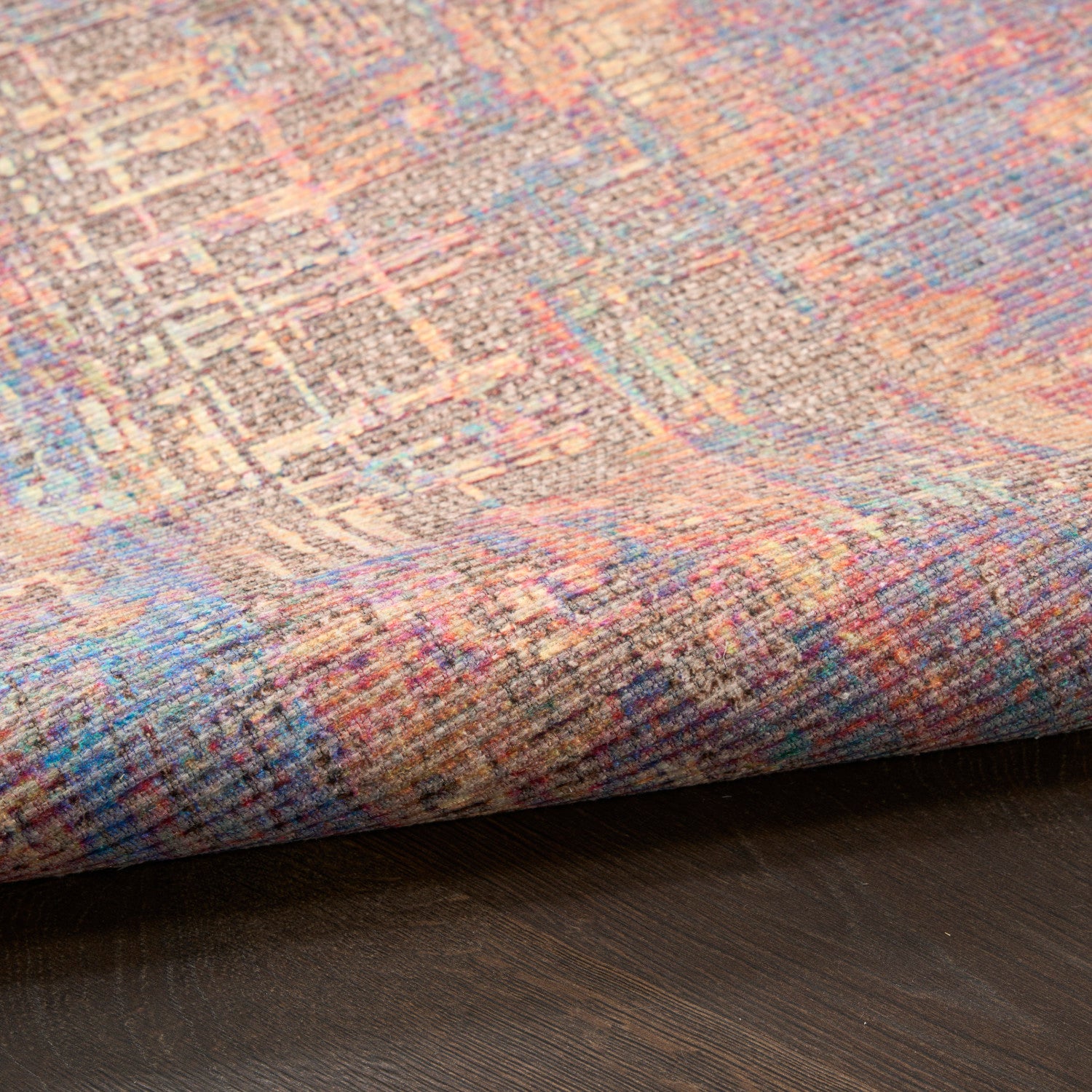 Nourison Botanical Multicolor Machine Washable Rug - Texture