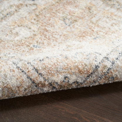 Nourison Astra Beige Pet Friendly Machine Washable Rug - Texture