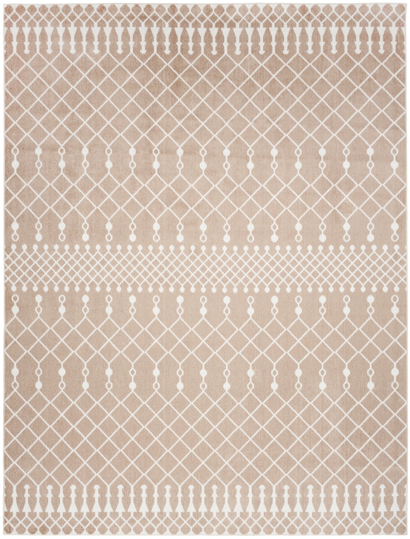 Nourison Astra Taupe Pet Friendly Machine Washable Rug - Main