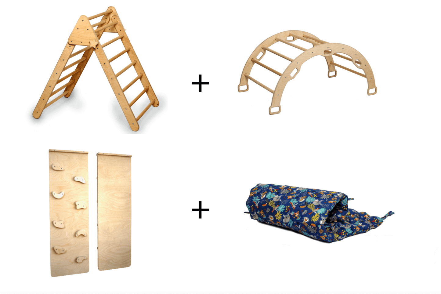 Montessori 4 Piece Climbing Set