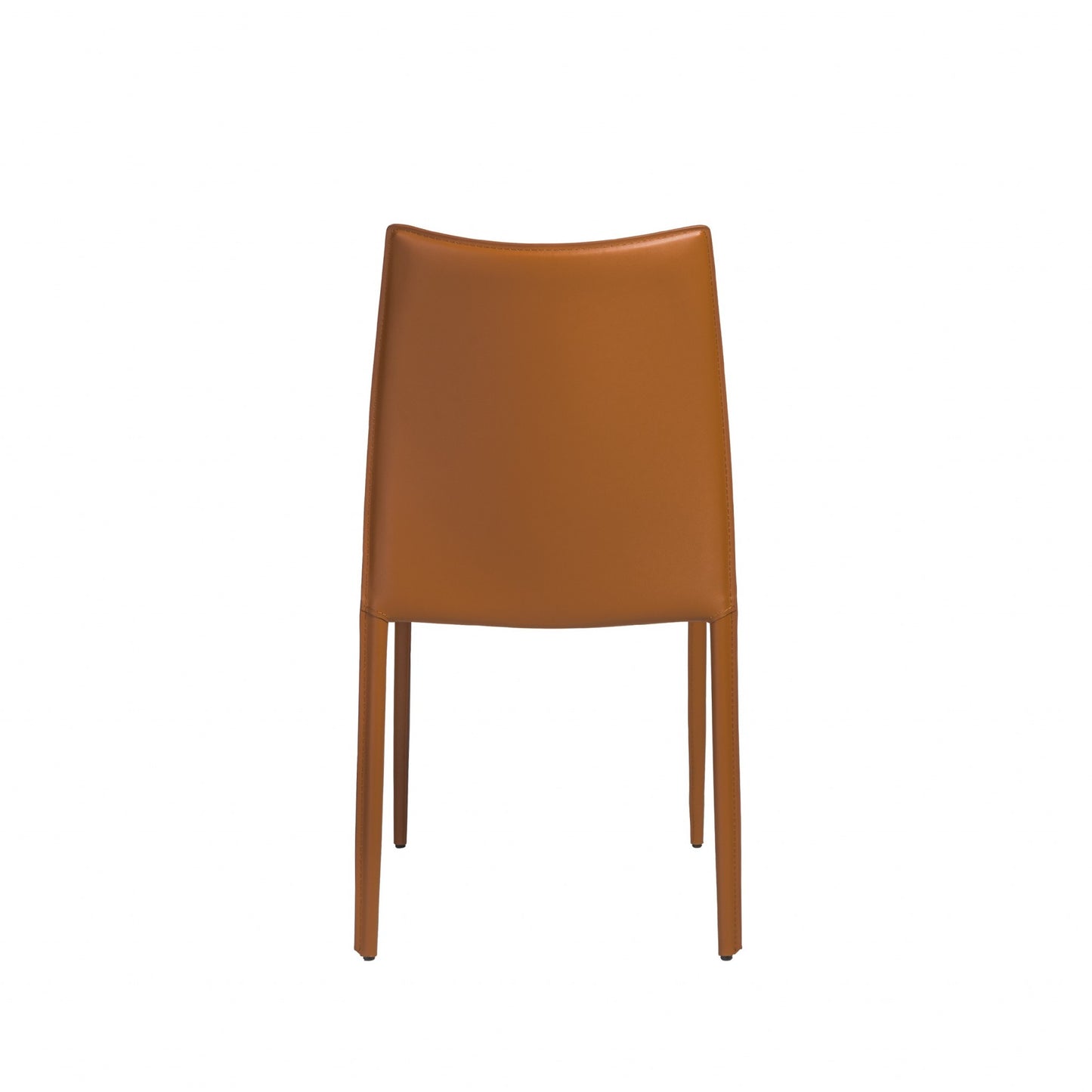 Premium All Terra Cotta Stacking Dining Chairs - Set of 2