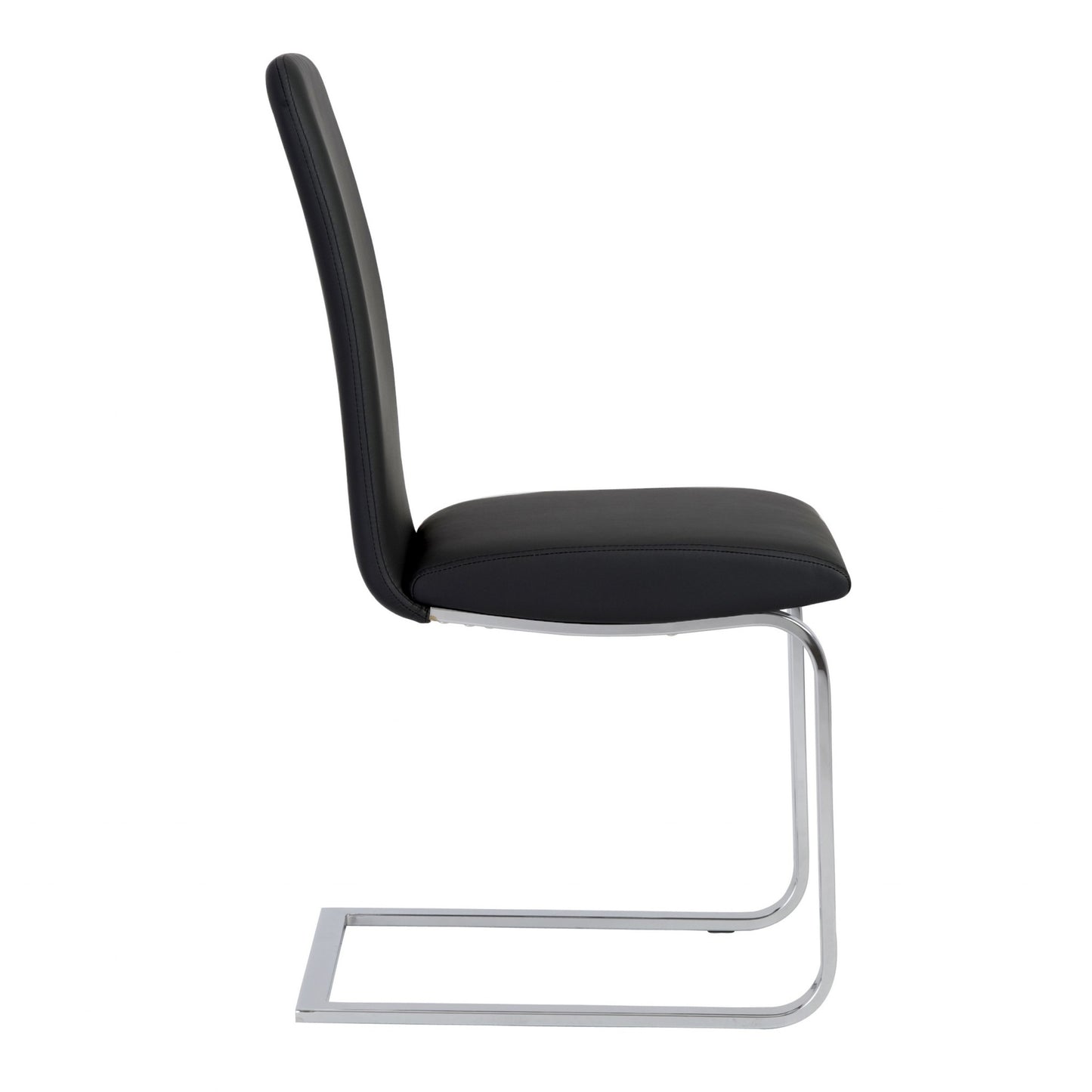 Mod Black & Silver Dining Chairs - Set of 2