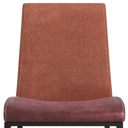 Brown & Rust Stainless Steel Chairs - Set of 2