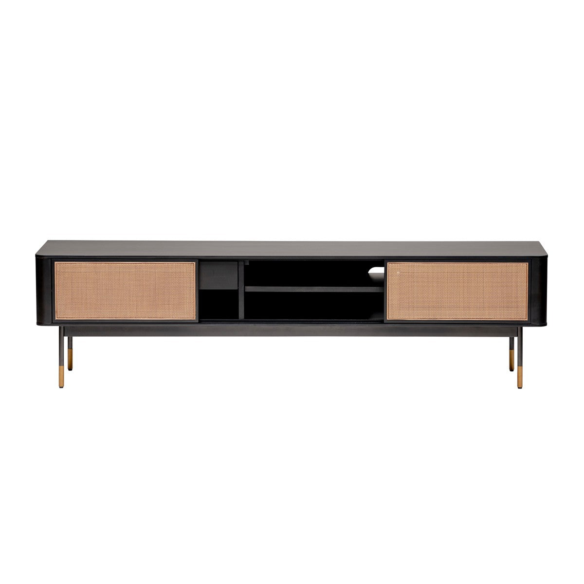 Black Stamford Media Console