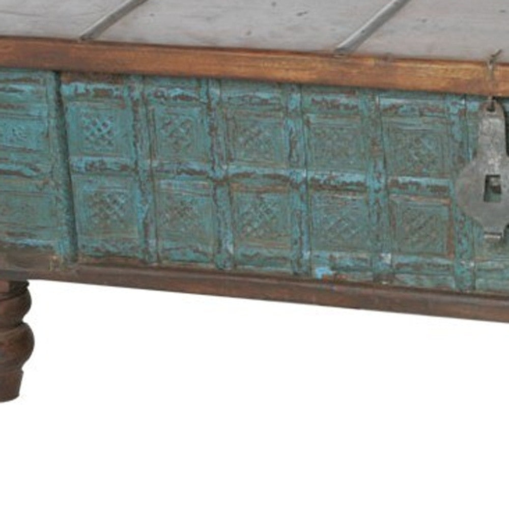 Traditional Storage Trunk Coffee Table